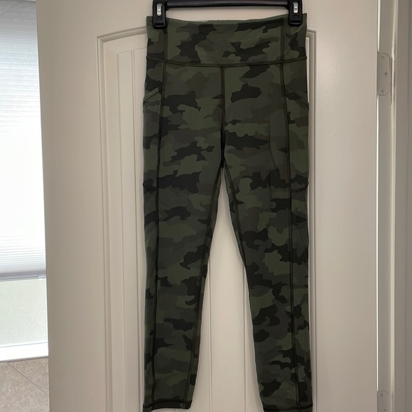lululemon athletica Pants Jumpsuits Lulu Lemon Camo Leggings